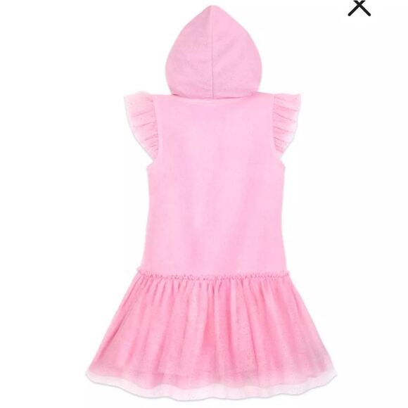 DISNEY PRINCESS PINK COVER-UP, SIZE 3 - Picture 3 of 12